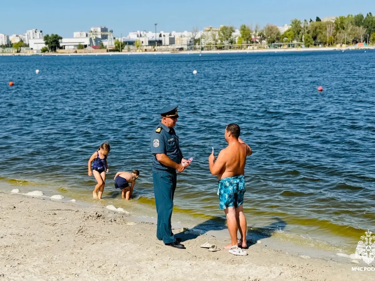 Инспекторы ГИМС проводят профилактические рейды на пляжах Белгородской области